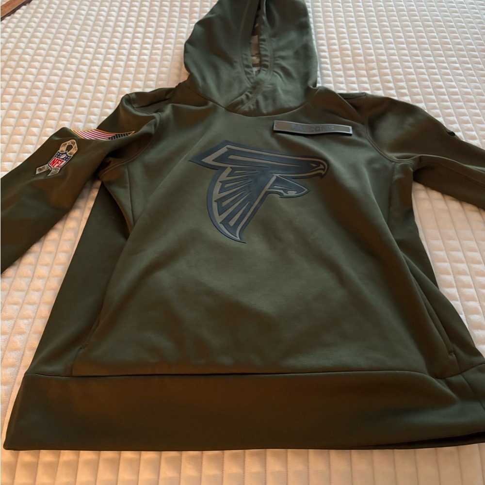NFL Olive Green Hoodie with Team Logo
